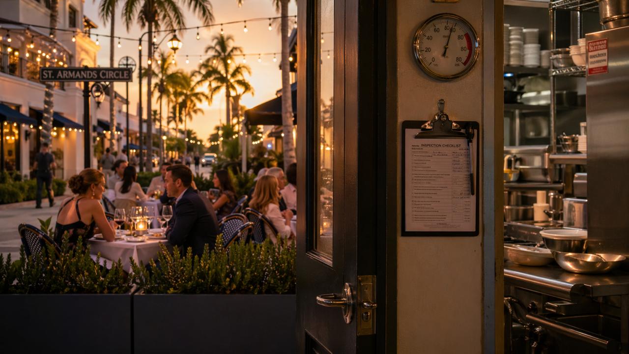 Sarasota County Restaurant Inspections — Recent Activity — InspectFL visual showing Florida restaurant inspection data